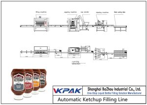 Automatic-Ketchup-Filling-Line